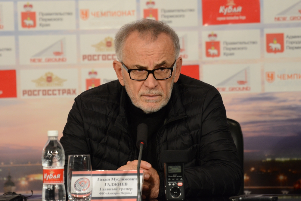 Гаджи Гаджиев: «В первом тайме неважно сыграла вся команда»