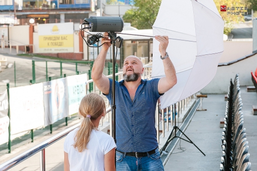 Бэкстейдж с командной фотосессии