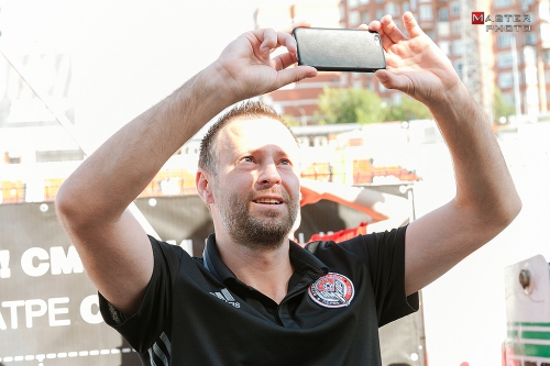 Бэкстейдж с командной фотосессии