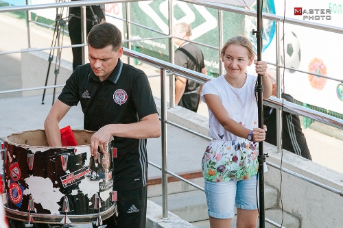 Бэкстейдж с командной фотосессии