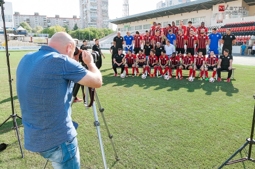 Бэкстейдж с командной фотосессии