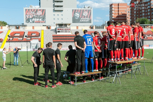 Бэкстейдж с командной фотосессии