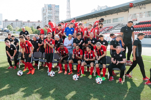 Бэкстейдж с командной фотосессии