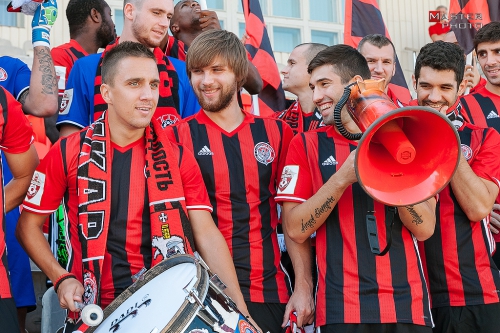 Бэкстейдж с командной фотосессии