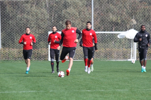 Белек, тренировка "Амкара" 8 февраля 2017 года