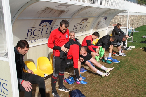 Белек, тренировка "Амкара" 8 февраля 2017 года