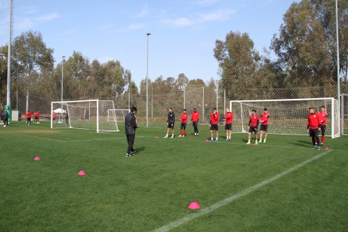 Белек, тренировка "Амкара" 8 февраля 2017 года