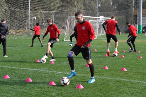 Белек, тренировка "Амкара" 8 февраля 2017 года