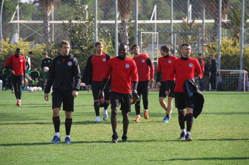 Белек, тренировка "Амкара" 8 февраля 2017 года