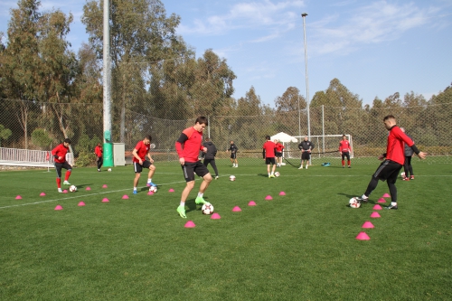 Белек, тренировка "Амкара" 8 февраля 2017 года