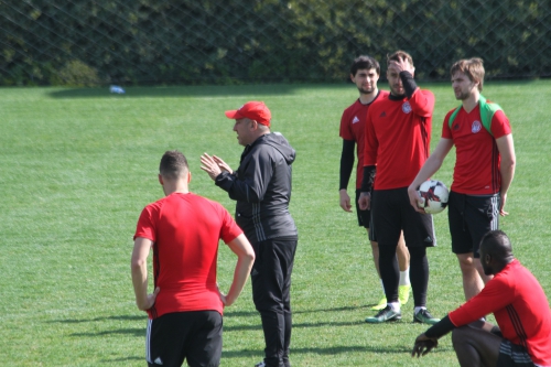 Белек, тренировка "Амкара" 8 февраля 2017 года