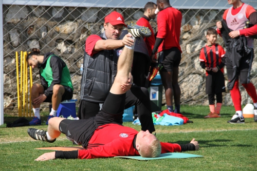 Белек, тренировка "Амкара" 8 февраля 2017 года