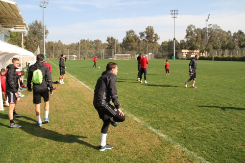 Белек, тренировка "Амкара" 8 февраля 2017 года