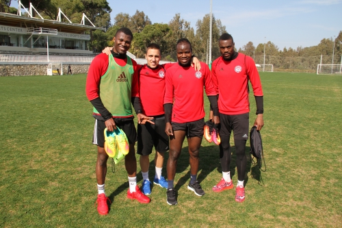 Белек, тренировка "Амкара" 8 февраля 2017 года