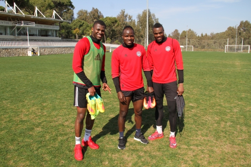 Белек, тренировка "Амкара" 8 февраля 2017 года