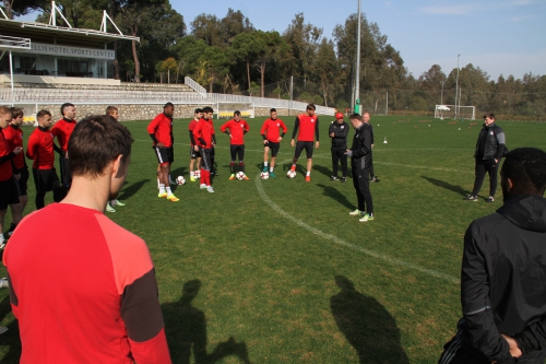 Белек, тренировка "Амкара" 8 февраля 2017 года