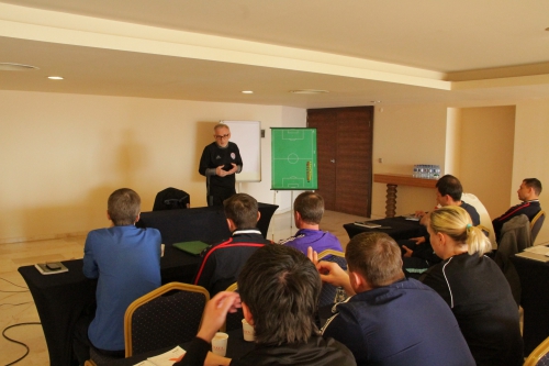 Лекция Гаджи Гаджиева для будущих тренеров