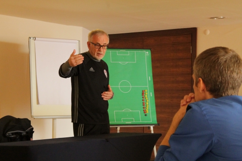 Лекция Гаджи Гаджиева для будущих тренеров