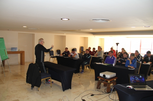 Лекция Гаджи Гаджиева для будущих тренеров