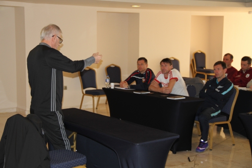 Лекция Гаджи Гаджиева для будущих тренеров