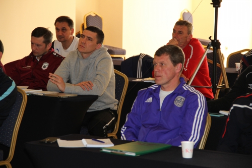 Лекция Гаджи Гаджиева для будущих тренеров