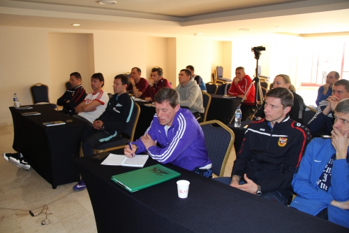 Лекция Гаджи Гаджиева для будущих тренеров