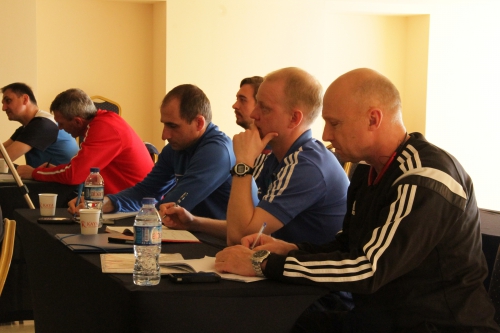 Лекция Гаджи Гаджиева для будущих тренеров