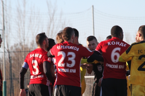 "Амкар" - "Шериф" 1:2