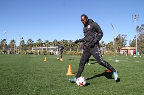 Белек. Тренировка "Амкара" 15 февраля 2017 года