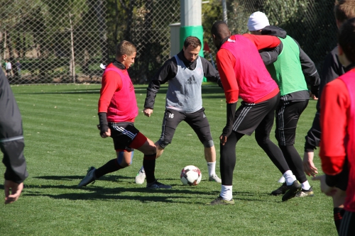 Белек. Тренировка "Амкара" 15 февраля 2017 года