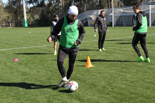 Белек. Тренировка "Амкара" 15 февраля 2017 года