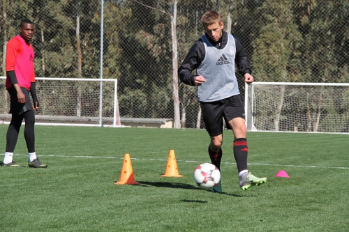 Белек. Тренировка "Амкара" 15 февраля 2017 года