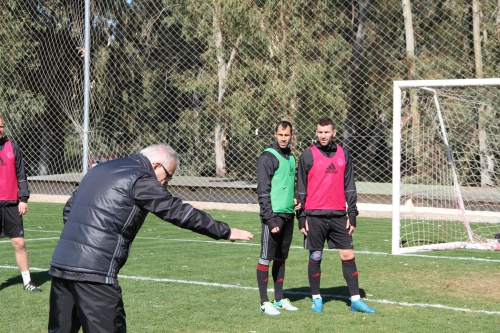 Белек. Тренировка "Амкара" 15 февраля 2017 года