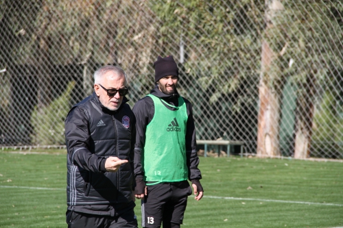 Белек. Тренировка "Амкара" 15 февраля 2017 года