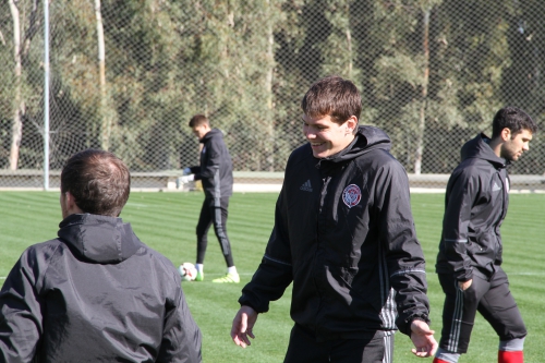 Белек. Тренировка "Амкара" 15 февраля 2017 года