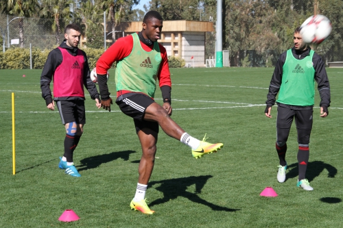 Белек. Тренировка "Амкара" 15 февраля 2017 года