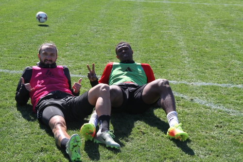 Белек. Тренировка "Амкара" 15 февраля 2017 года