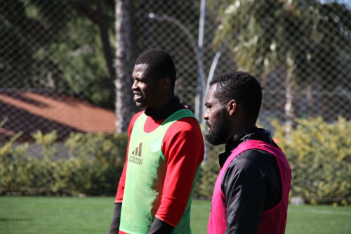 Белек. Тренировка "Амкара" 15 февраля 2017 года