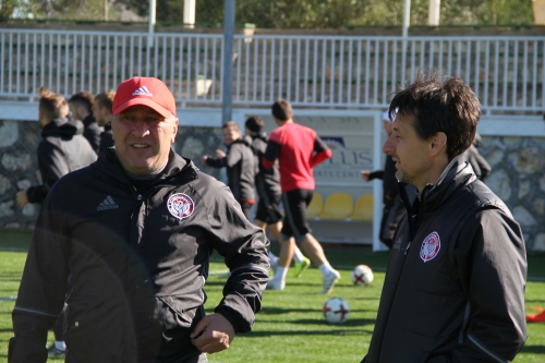 Белек. Тренировка "Амкара" 15 февраля 2017 года