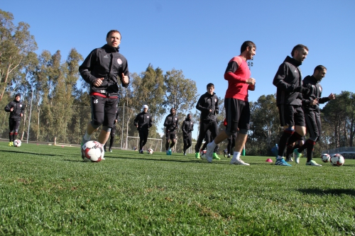 Белек. Тренировка "Амкара" 15 февраля 2017 года