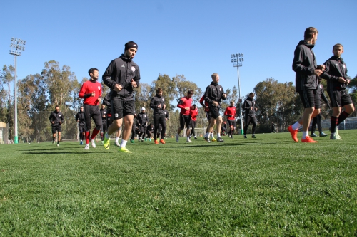 Белек. Тренировка "Амкара" 15 февраля 2017 года