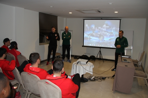 Белек. Встреча с арбитрами