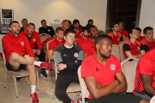 Белек. Встреча с арбитрами