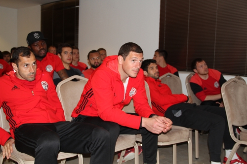 Белек. Встреча с арбитрами