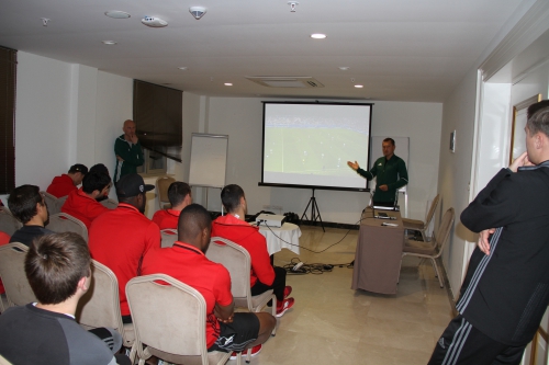 Белек. Встреча с арбитрами