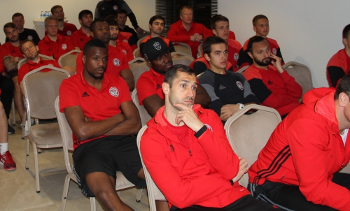 Белек. Встреча с арбитрами