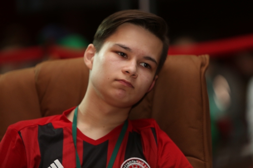 Илья Белослудцев на Кубке РФПЛ по киберфутболу