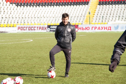 Тренировка "Амкара" в Перми 9 марта