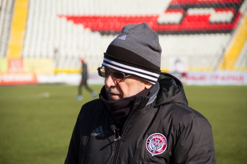 Тренировка "Амкара" в Перми 9 марта