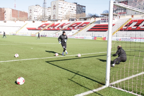 "Амкар" начал в Перми подготовку к матчу с "Томью"